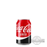 Кока кола зеро 0.33 ж/б - фото1