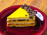 Торт мусс манго-маракуйя-шоколад - фото1