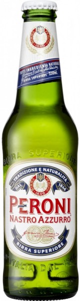 Пиво "Peroni" Nastro Azzurro, 0.33 л - фото1