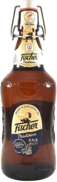 Пиво "Fischer" Tradition Blonde, 0.65 л - фото1