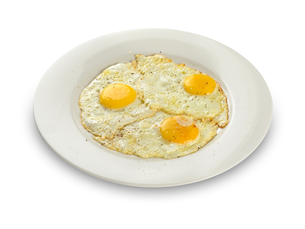 Яичница (3 яйца) - фото1