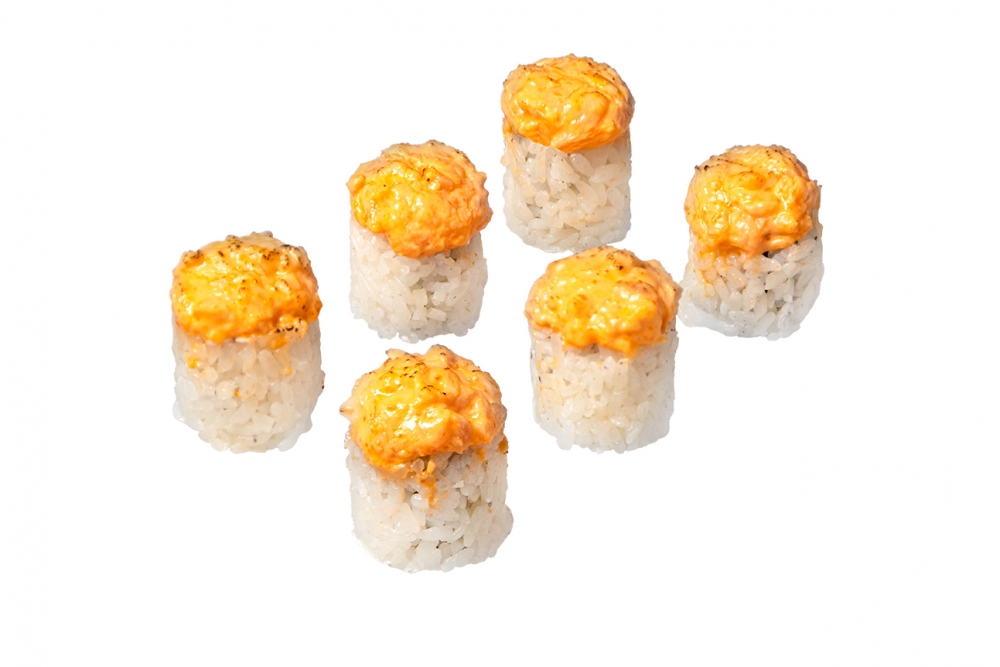 Запеченный Ролл тунец, лосось - фото1