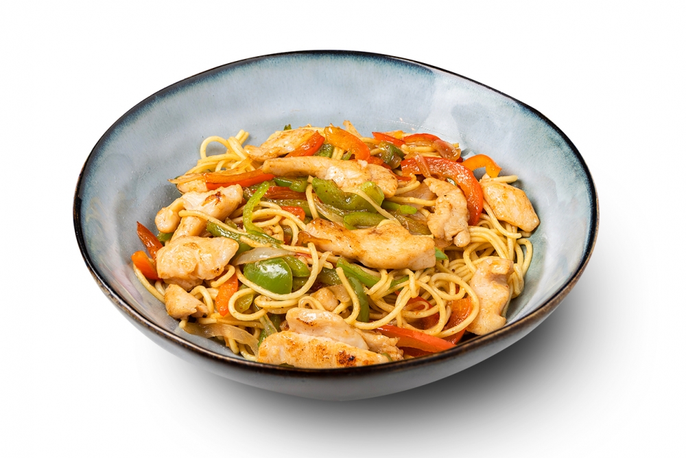 Лапша яичная с курицей - фото1