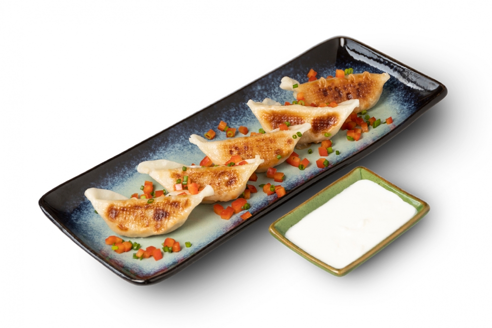 Японские пельмени Гёдза с курицей - фото1